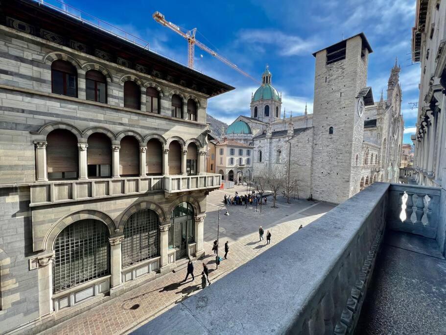 Esclusivo 130Mq Fronte Duomo E Lago E Terrazza Como Eksteriør bilde
